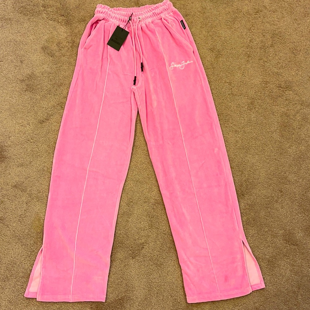 COPY - Missguided x Sean Jean Velour Pant